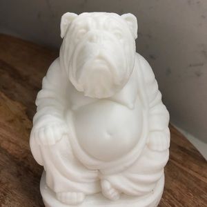 English Bulldog Buddha | Bulldog Figurine | NEW | Bulldog Statue | Bulldog
